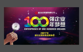 鋼鐵之韻，年會華章——悅木廣告設計鋼鐵集團企業年會背景墻設計稿2